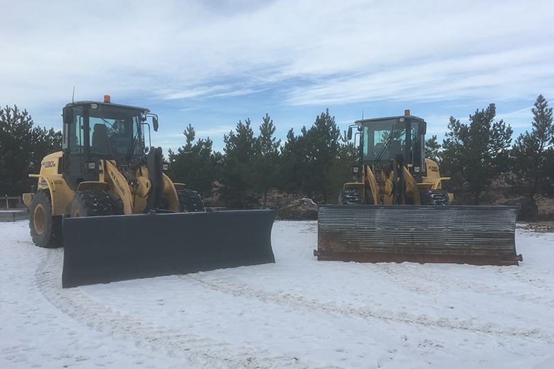Clarke's Contracting - Loader and Snow Blades